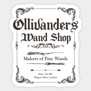 Ollivanders Sticker